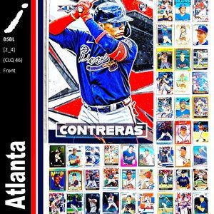 Atlanta Braves 46 Card Lot - BSBL [2_4]